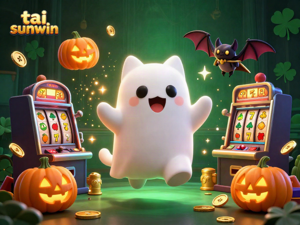 Engage in thrilling gameplay at tai sunwin with vibrant casino elements and friendly characters.